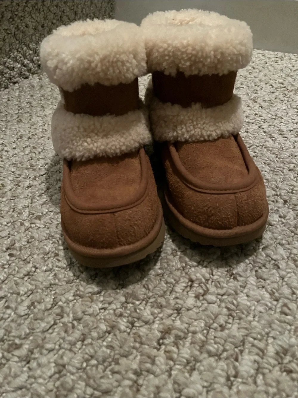 UGG plush cream